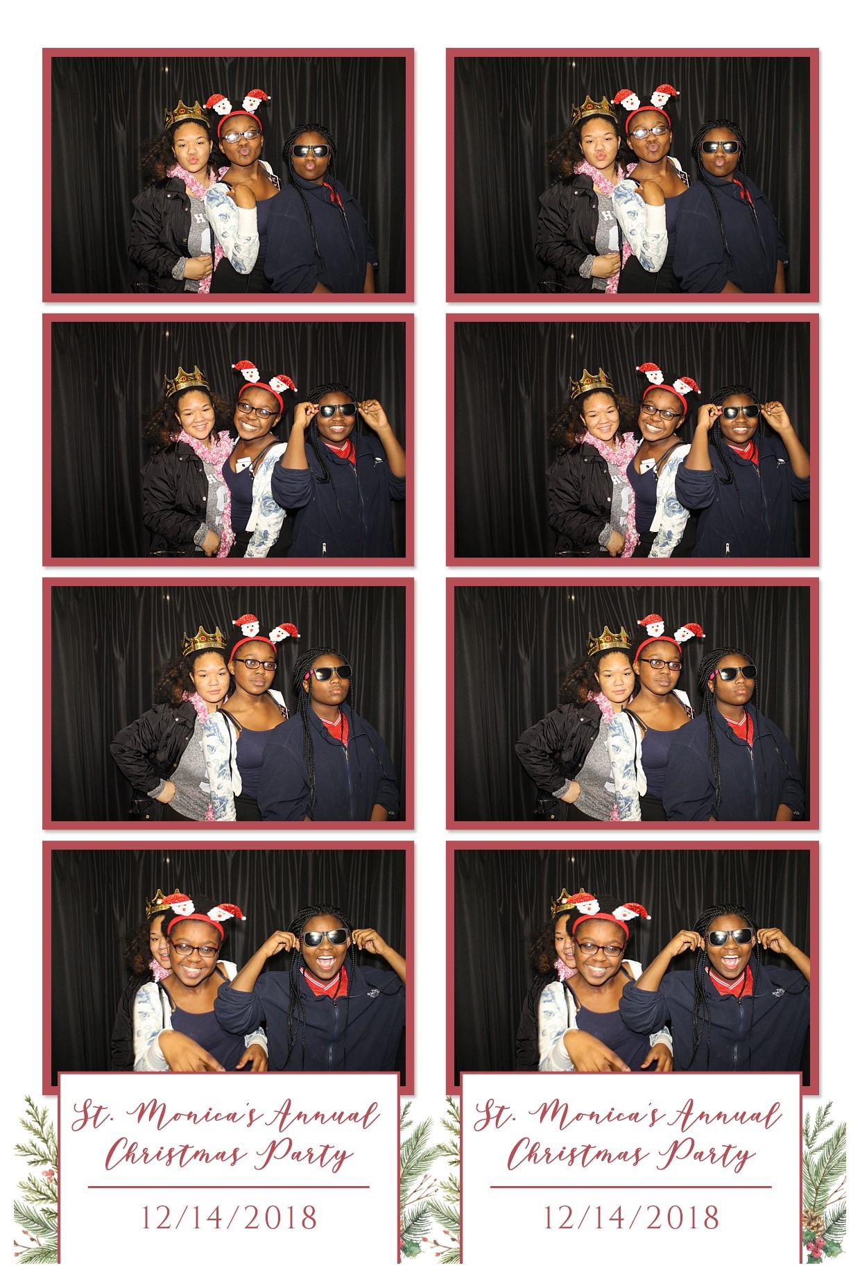 St Monica's Christmas Party 2018 | View more photos from the event at gallery.photoboothcincy.com/u/PhotoBoothCincy/St-Monicas-Christmas-Party-2018